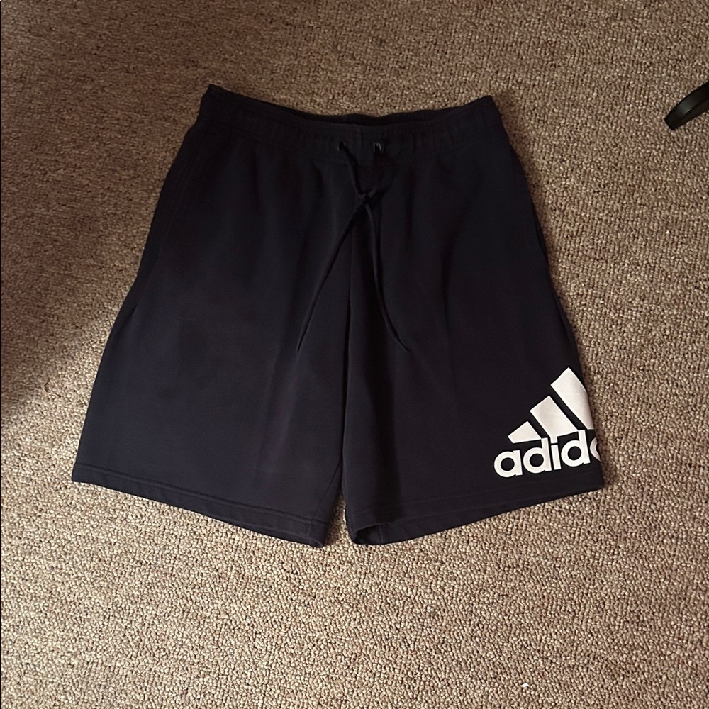 Adidas womans black Athletic Shorts